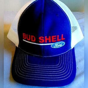 NWOT Ford Bud Shell Open Back Hat